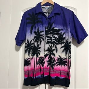 Vintage Windswept Hawaiian shirt. Medium 100% Cotton